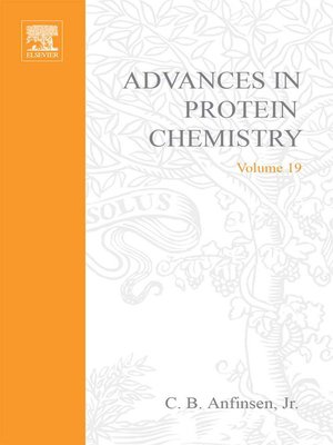 cover image of Advances in Protein Chemistry